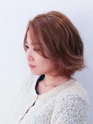 ミディアム カラー ⬇格安クーポン掲載⬇ 🌈PERS🌈のヘアスタイル
