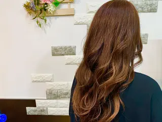 ロング カラー 大人女性ぼかし メンズ強化🦙平作のヘアスタイル