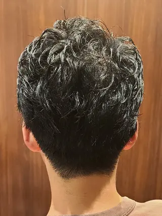 ショート パーマ メンズ 針生 永遠のヘアスタイル