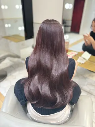 ロング カラー costes 今井芽依のヘアスタイル