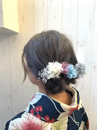 ヘアアレンジ march merryのヘアスタイル