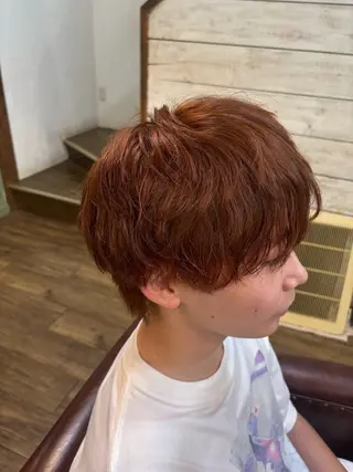 カラー メンズ at'Lav by belle所属・🕊️あやか ロングカット/メンズのヘアスタイル