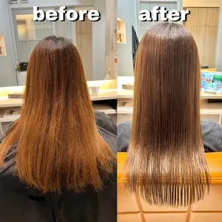 ロング 大宮縮毛矯正の達人 髪質改善/レイヤーのヘアスタイル
