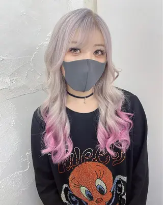 ロング カラー シシド ユウスケ Aceのヘアスタイル