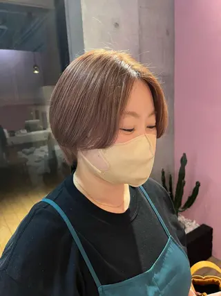カラー 艶感透明感カラー🤍 hinaのヘアスタイル