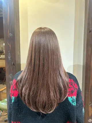 ロング すずみ/カラーモデル /髪に優しいカラーのヘアスタイル