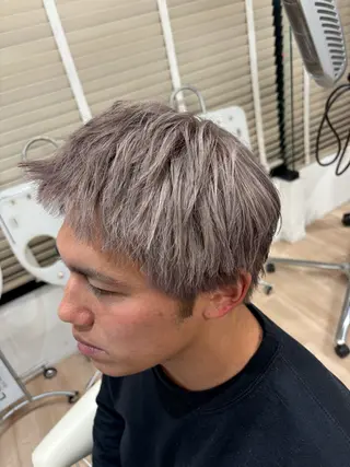 カラー メンズ 柏原航世 【本日予約空きあり】のヘアスタイル