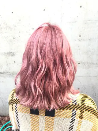 ミディアム カラー 韓国ヘア🤍髪質改善 🇰🇷AKANEのヘアスタイル