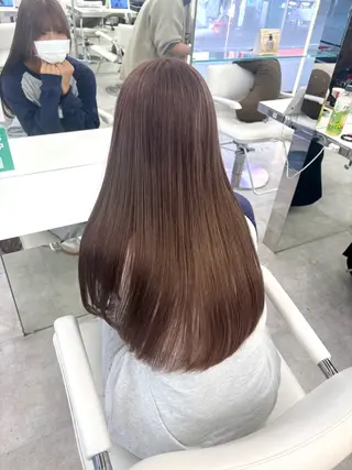 ロング カラー ハイトーン/エクステ /りこぴん🎀のヘアスタイル