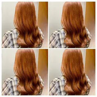 ロング カラー 髪質改善 艶髪カラー エクステ かいり✂️のヘアスタイル