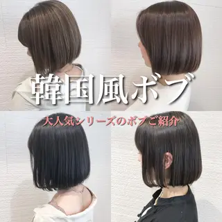 ショート ショート/ボブ/ 白髪ぼかし/しんやのヘアスタイル