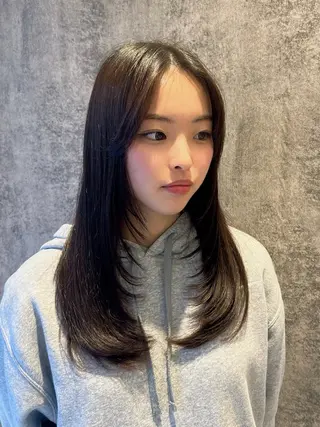 ロング 韓国ヘア🇰🇷 増田夏希のヘアスタイル