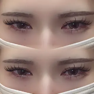 マツエク・マツパ Eye Lash Salon Vivi所属・Vivi 岡崎 / azusa🩶のマツエク・マツパデザイン