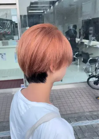 ショート カラー メンズ 🇰🇷失敗履歴再生 髪質改善七星🇰🇷のヘアスタイル