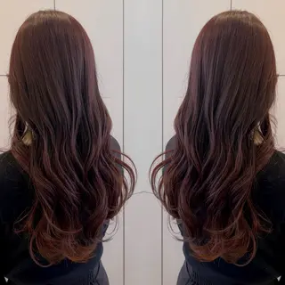 ロング カラー 韓国🇰🇷 ✂︎hair 内田愛のヘアスタイル