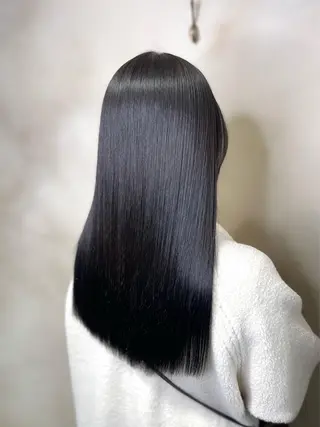 ロング カラー 泉 堅也のヘアスタイル