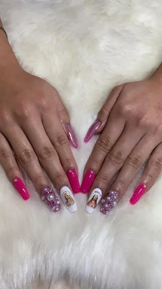 ネイル Amber21.所属・Nagahama Akariのネイルデザイン