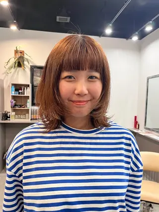 セミロング dogstar小林諒 レイヤー/パーマのヘアスタイル