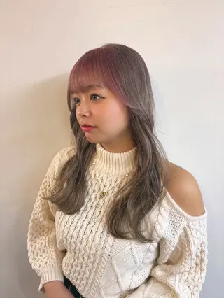 ロング カラー Stir Maison 大宮所属・ryuma/ボブ /透明感カラーのヘアスタイル