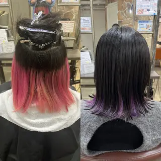 ミディアム ヲタク美容師 店長　上原のヘアスタイル