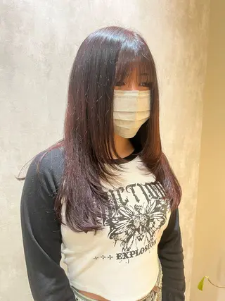 ロング カラー Fizelle あべのルシアス店所属・井上 椋介のヘアスタイル