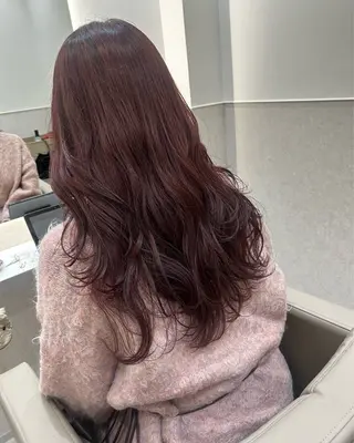 ロング カラー 韓国ヘア nanahaのヘアスタイル