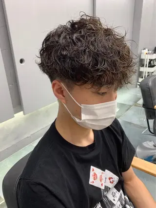 パーマ メンズ 新宿【メンズパーマ】 塩澤太一のヘアスタイル