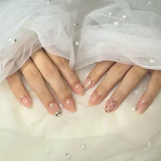 ネイル AYAKA🩵難波♡ 韓国ネイルで可愛く♡のネイルデザイン