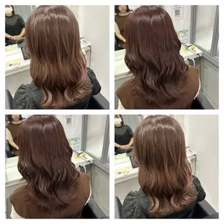 セミロング カラー ヘアアレンジ 🎀推し活ヘアー🎀 Yuuna🐰💖のヘアスタイル