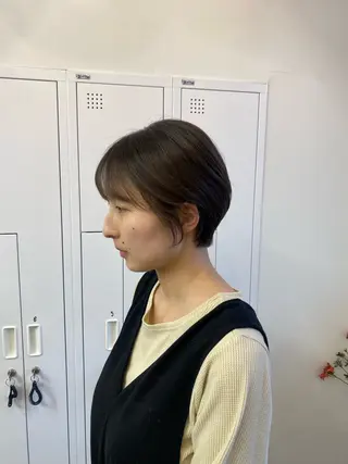ショート clear of hair　 池下店所属・川角 しなのヘアスタイル