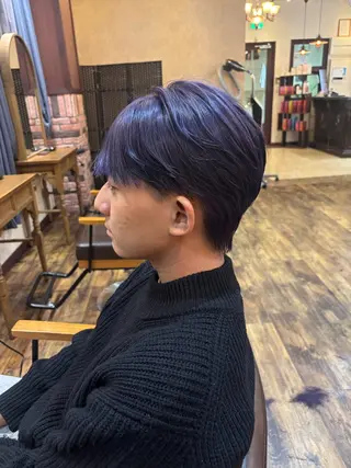 カラー メンズ 菅野 涼 ARTS litaのヘアスタイル