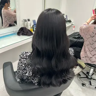 セミロング 🤍大人っぽ韓国暗髪 🤍Asuka🤍のヘアスタイル