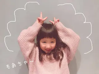 キッズ 水口 英里のヘアスタイル