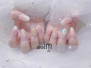 ネイル 葵うさぎ所属・葵うさぎ AIのネイルデザイン