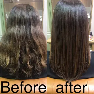 ロング パーマ チヒョ🦋 韓国hair🇰🇷のヘアスタイル