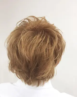 ショート カラー 🌛ダブルカラー 🌜SAYAKAのヘアスタイル