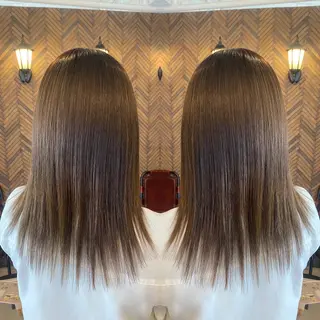 ロング カラー tocca 💜石田愛結💜のヘアスタイル