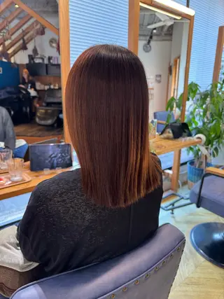 セミロング 髪質改善/艶髪特化/ kaori🪄のヘアスタイル
