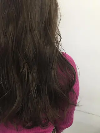 ロング カラー トップスタイリスト 👑田添幹宜のヘアスタイル