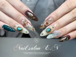 ネイル E.N🦋 長さ出し/持ち込みのネイルデザイン