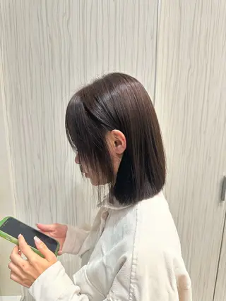 ミディアム カラー 🎀ボブカット🍀 みくのヘアスタイル