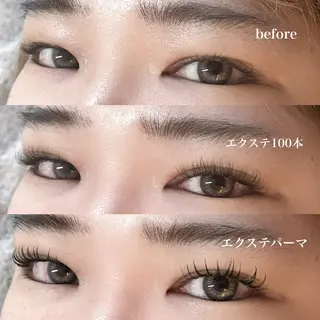 マツエク・マツパ muon所属・Blanche ヨシダのマツエク・マツパデザイン