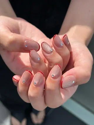 ネイル Mana  🫧 パラジェル⌇自由が丘のネイルデザイン