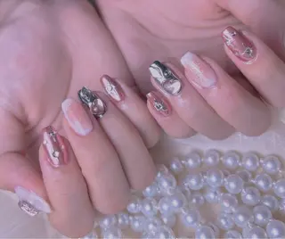 ネイル M🌷nail 長さだし専門店のネイルデザイン