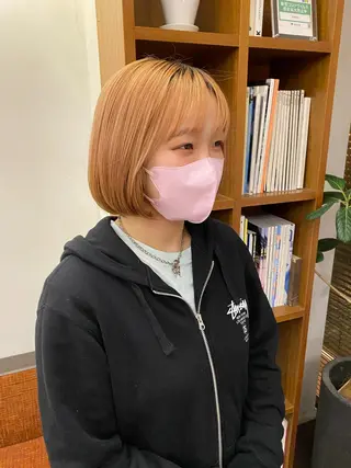 ショート カラー Paddle所属・似合わせレイヤー/ レイヤーパーマ/高倉のヘアスタイル