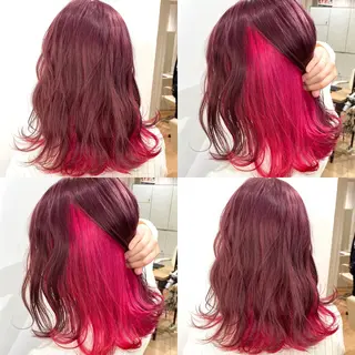 ミディアム カラー  渡部 妃月のヘアスタイル