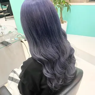 ロング カラー ボブ/艶カラー/ 暖色/Natsukiのヘアスタイル