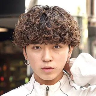 パーマ メンズ 仙台メンズパーマ/ fifth/丸山佳叶のヘアスタイル