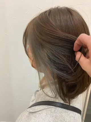 ミディアム カラー 神戸 蒼司のヘアスタイル