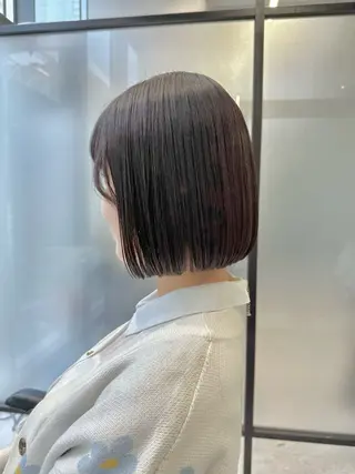 ショート SALOWIN心斎橋Suite店所属・洗っても取れない 髪質改善|OJIROのヘアスタイル
